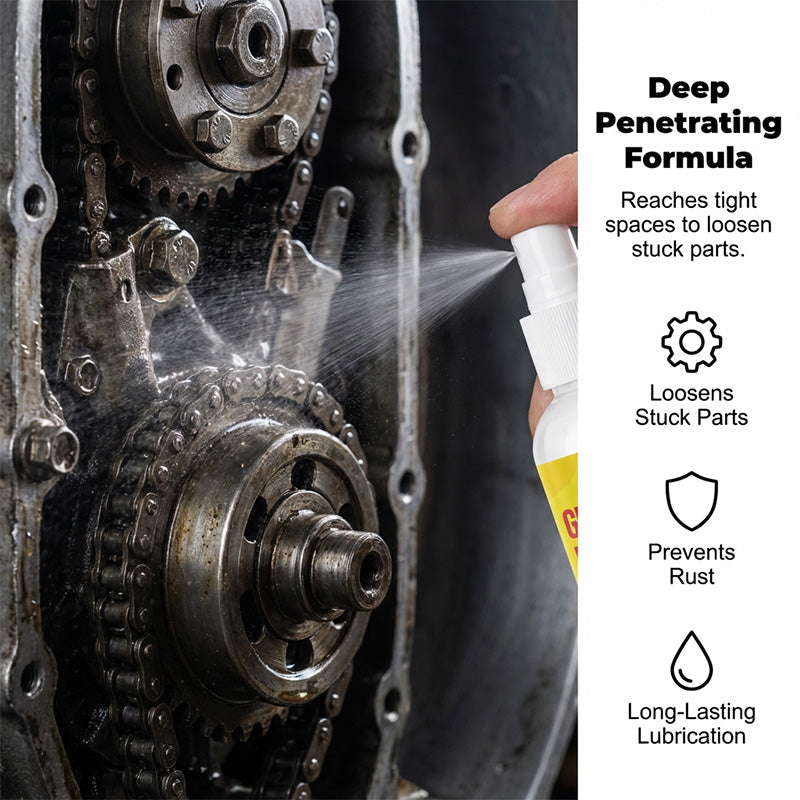 🔥Multi-Purpose Rust Remover & Lubricant Spray