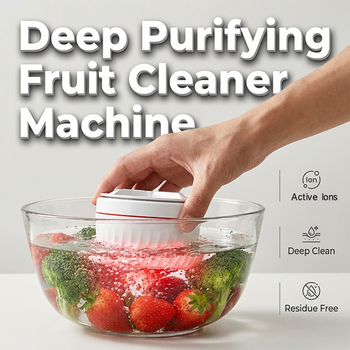 ⏰🔥2026 HOT SALE – 50% OFF! 🥗 Portable Vegetable & Fruit Cleaner Machine – 50K+ Sold! Safe, Fast & Easy to Use 💞✨ (Offer)