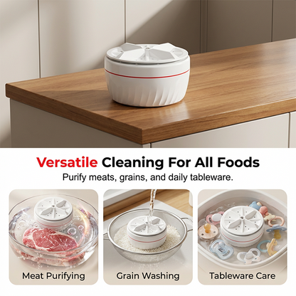 ⏰🔥2026 HOT SALE – 50% OFF! 🥗 Portable Vegetable & Fruit Cleaner Machine – 50K+ Sold! Safe, Fast & Easy to Use 💞✨ (Offer)