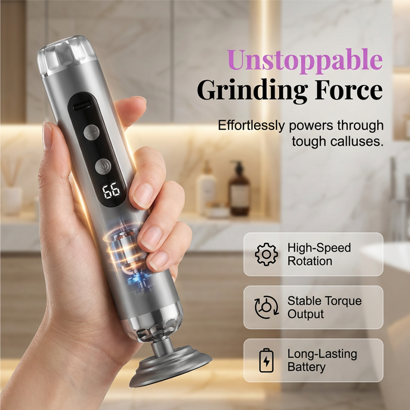 Spa-Ready Sale ✨ Aras™ 5-Speed Rechargeable Foot Smoother for Dry Feet 🌷