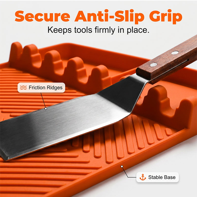 50% OFF Today - Aras™ Heat-Resistant Grill Shelf Organizer 🔥🧽