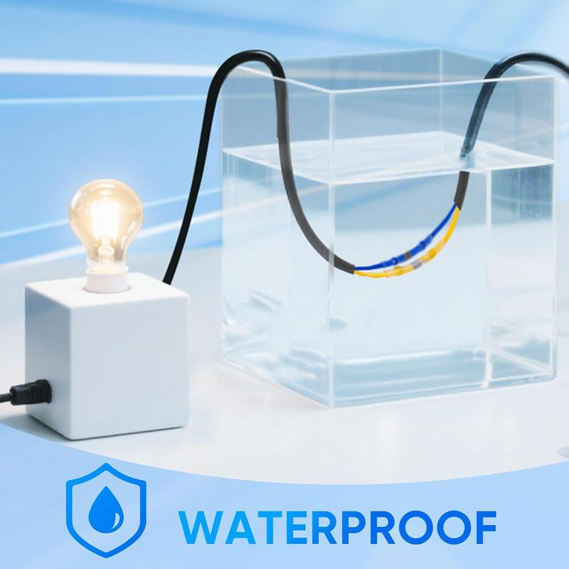 ⚡ No Soldering Wire Connectors – Waterproof Heat Shrink Electrical Repair Kit