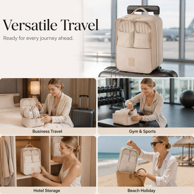 ⏳ Limited-Time Flash Sale! ✨Portable Travel Shoe Bag for Luggage