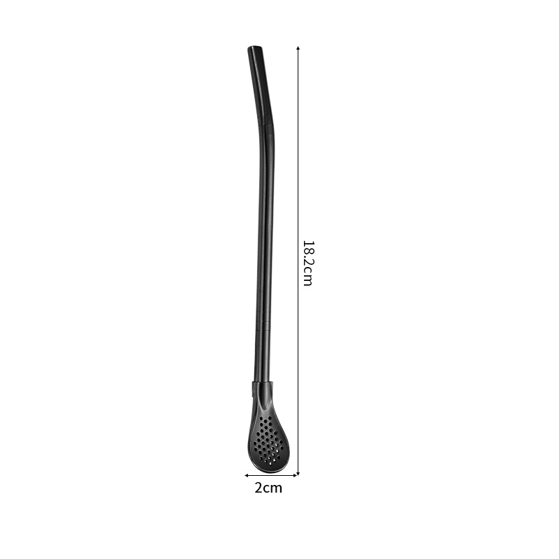 🥳2026 HOT SALE🥳2-in-1 tea filter, spoon and straw，Stir, filter and enjoy loose-leaf tea with one simple tool.