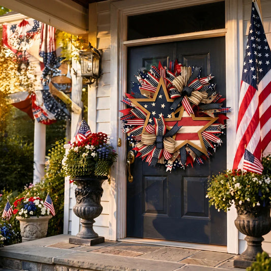 Aras™ Sentinels of Honor: 250th Anniversary Hand-Tied Wreath